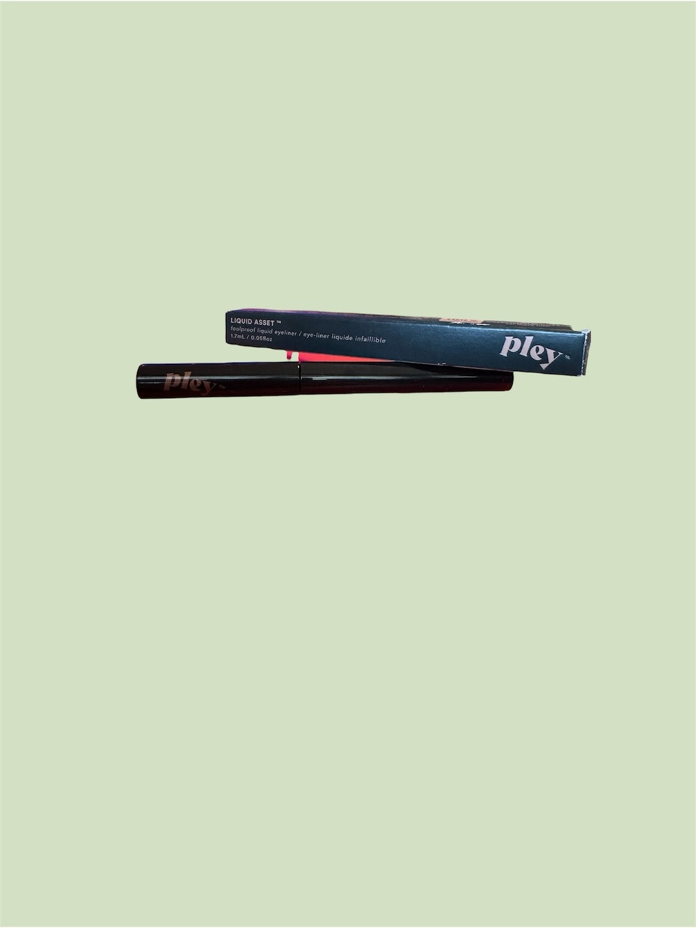 Pley Beauty Liquid Asset Waterproof Liquid Eyeliner Abyss Black New in Box